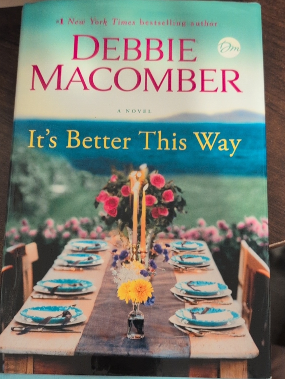 "It's Better This Way" - Hardcover Novel in Blue and Pink Cover